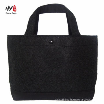 hot selling and customized felt tote hangbag